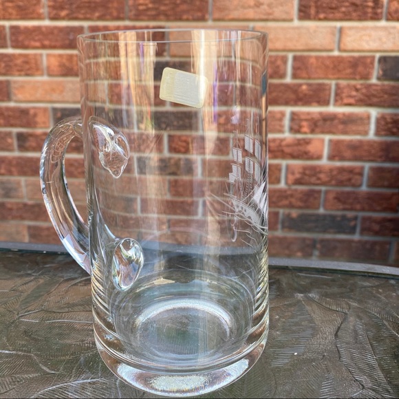 Lausitzer Glas Crystal Etched Sailboat Glass - Picture 9 of 9